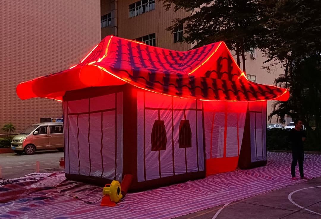 Opblaas tent Aziatisch
